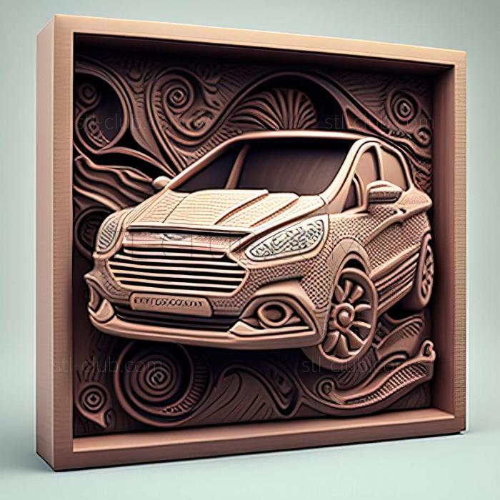 3D модель Ford S Max (STL)